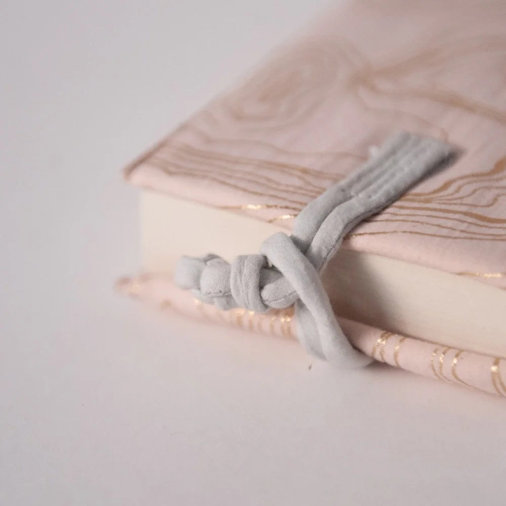 Print Fresh Softcover Fabric Bullet Journal with Loop Closures